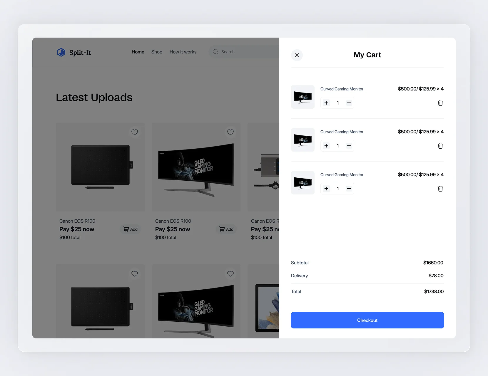 Cart Page